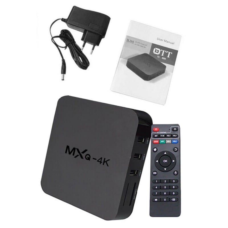TV, Audio-Video si Foto - Portabile audio - Media Playere - Mini PC Android Media Player MXQ UltraHD 4K Quad Core Android - Infinity.ro