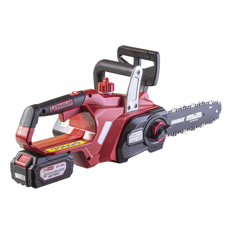Casa si Gradina - Gradinarit si plante - Utilaje gradina - Fierastraie cu lant - Fierastrau electric cu lant 250mm 20V 3Ah RDP-SCS20, Raider 075709 - Infinity.ro