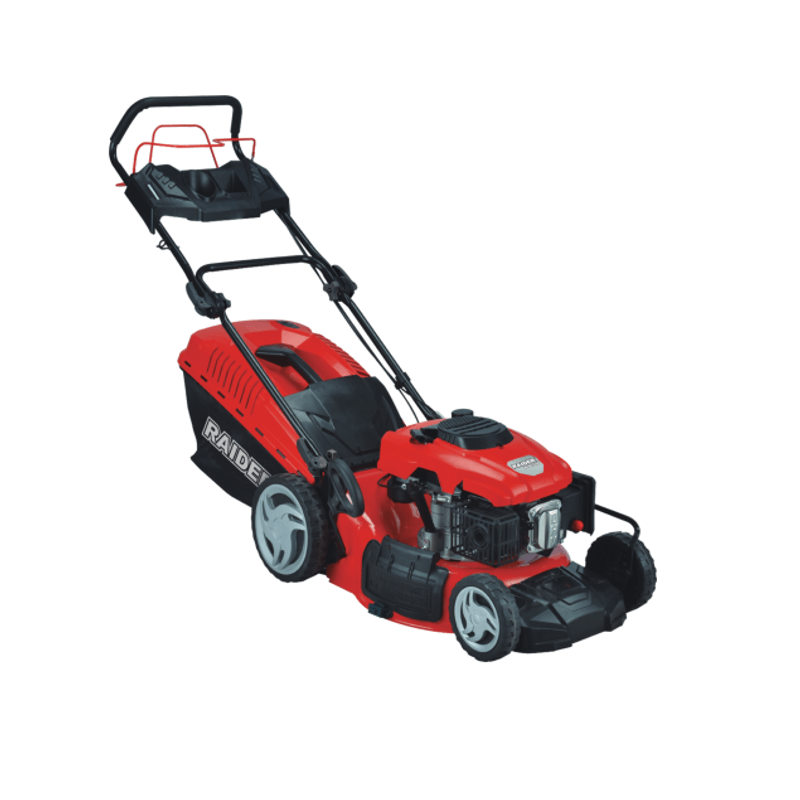 Casa si Gradina - Gradinarit si plante - Utilaje gradina - Masini de tuns iarba - Masina autopropulsata de tuns iarba pe benzina Raider RD-GLM10, volum cos 60 L, 4.3 CP, mulching - Infinity.ro
