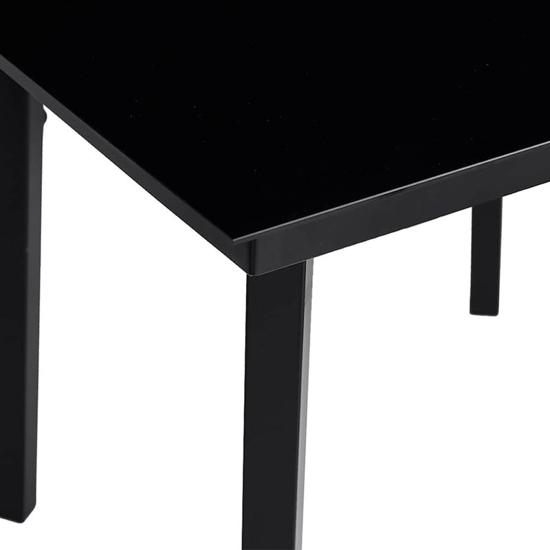 Casa si Gradina - Gradina si terasa - Mobilier exterior - Seturi mobila gradina - Set de sufragerie de gradina 3 piese neagra - Infinity.ro