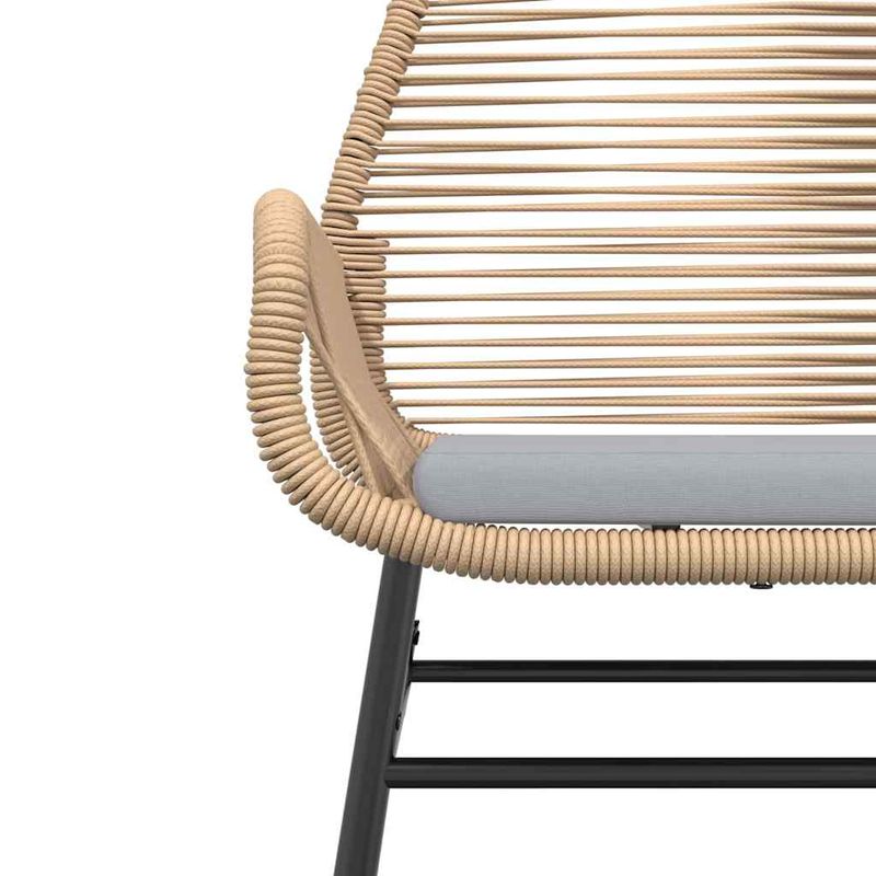Casa si Gradina - Gradina si terasa - Mobilier exterior - Seturi mobila gradina - Set mobilier de gradina cu perne 5 piese maro sticla polirattan - Infinity.ro