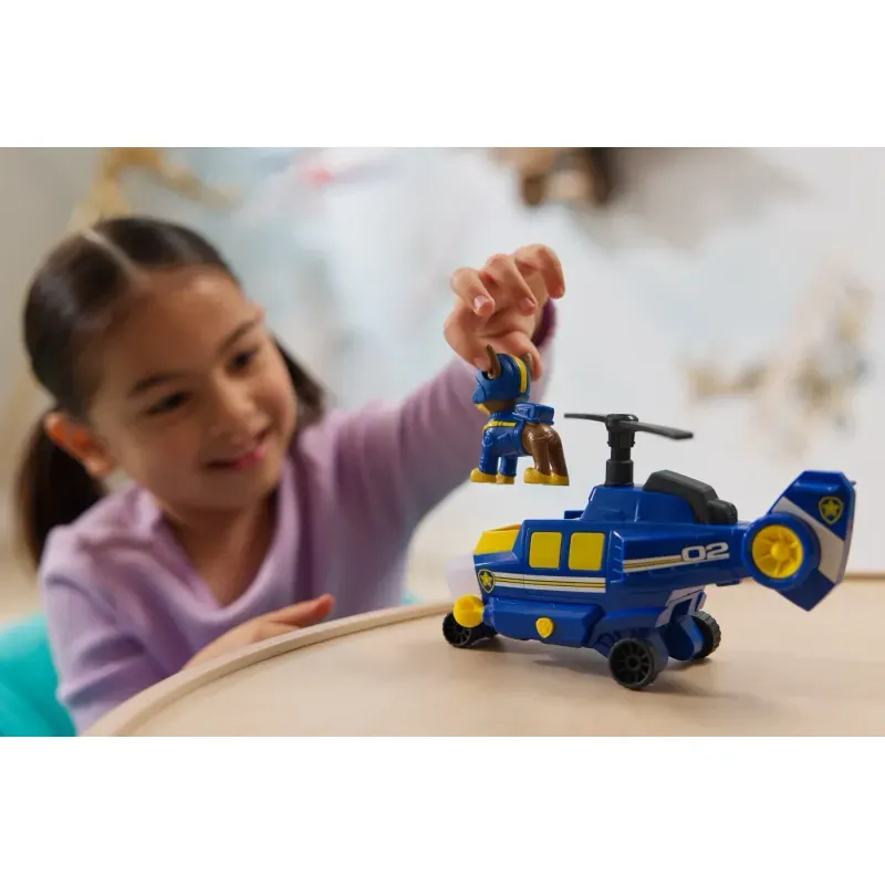 Jucarii, Copii si Bebe - Jucarii si jocuri - Vehicule si jucarii cu telecomanda - Masinute - Patrula Catelusilor Vehicul De Salvare Aerian Chase - Infinity.ro