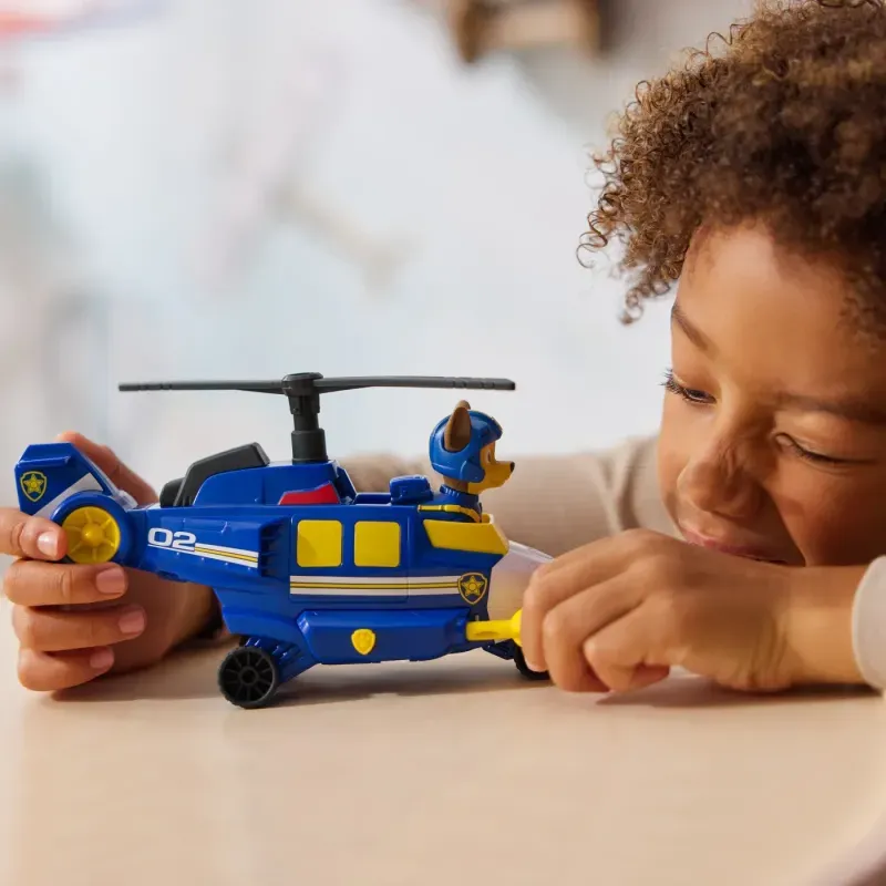 Jucarii, Copii si Bebe - Jucarii si jocuri - Vehicule si jucarii cu telecomanda - Masinute - Patrula Catelusilor Vehicul De Salvare Aerian Chase - Infinity.ro