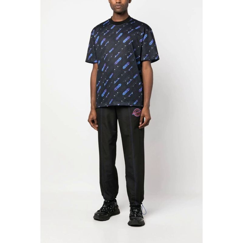 Fashion, accesorii si bijuterii - Barbati - Imbracaminte - Tricouri si bluze barbati - Tricou barbati Karl Lagerfeld 230m1713q12, S INTL, Multicolor - Infinity.ro