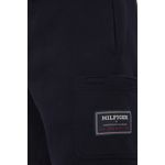 Fashion, accesorii si bijuterii/Barbati/Imbracaminte/Pantaloni barbati - Pantaloni scurti Tommy Hilfiger Flag Logo Badge MW0MW36145, Negru, M INTL - Infinity.ro