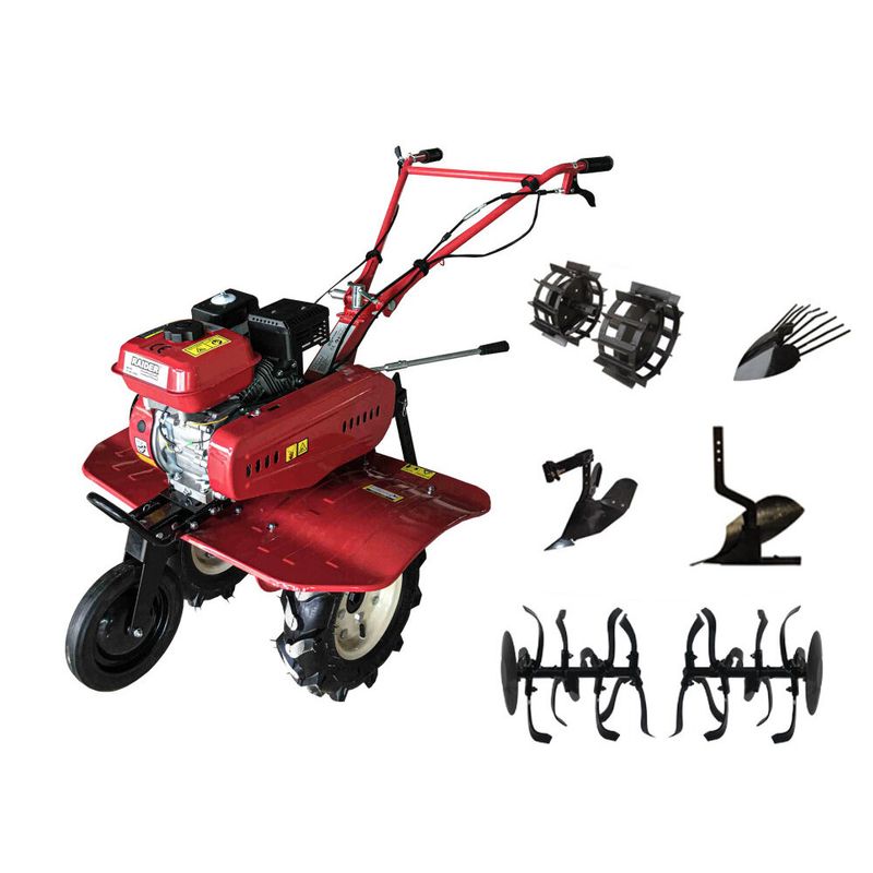 Casa si Gradina - Gradinarit si plante - Utilaje gradina - Motosape si motocultoare - Motocultor 7 CP 2+1 viteze cu accesorii RD-T11, latime de lucru 85 cm - Infinity.ro