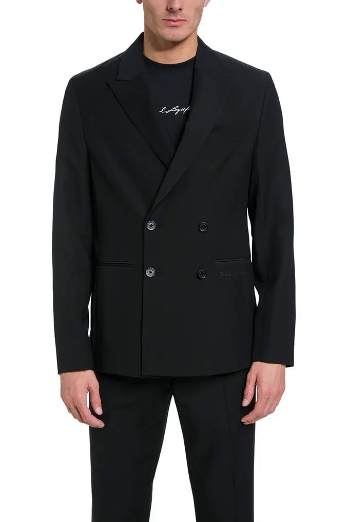 Sacou Barbati ceremony Karl Lagerfeld, Negru