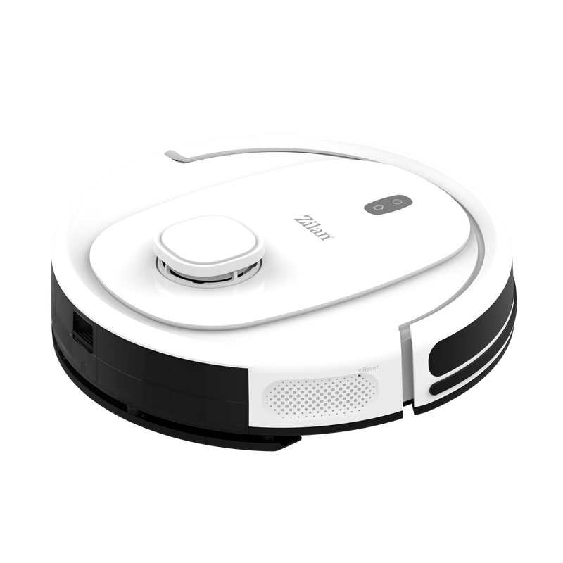 Electronice si Electrocasnice - Ingrijirea locuintei - Aspiratoare - Aspirator robot Zilan ZLN5400, Putere aspirare 2700pa, Zgomot <68dB, 3 nivel putere, conexiune Wi-Fi, Baterie 3200mAh - Infinity.ro