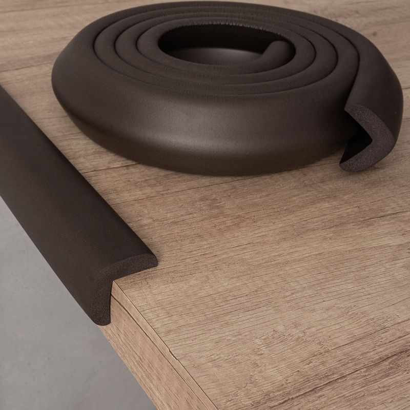 Casa si Gradina - Mobilier - Mobilier copii - Sisteme de siguranta - Banda protectie din spuma groasa pentru colturi si blat mobilier, fixare cu adeziv puternic 3M, fara urme - Infinity.ro