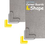 Casa si Gradina - Mobilier - Mobilier copii - Sisteme de siguranta - Set 12 Coltare din Silicon pentru Protectie Ridicata la Colturile Mobilei, din Silicon, Triunghi, SIPO Baby Safety - Infinity.ro