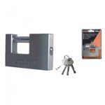 Casa si Gradina - Constructii - Feronerie si accesorii - Lacate - Lacat bronz inchidere orizontala tip H 90mm, Gadget 509907 - Infinity.ro