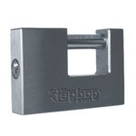 Casa si Gradina - Constructii - Feronerie si accesorii - Lacate - Lacat bronz inchidere orizontala tip H 90mm, Gadget 509907 - Infinity.ro