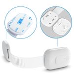 Casa si Gradina - Mobilier - Mobilier copii - Sisteme de siguranta - Set 6 Sigurante universale, Lungime ajustabila, pentru Sertare, Usi, Dulap si Frigider, fixare cu adeziv fara urme 3M - Infinity.ro