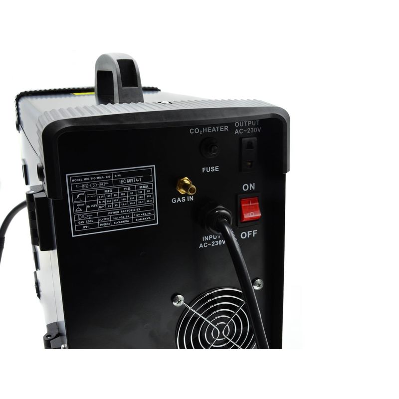 Casa si Gradina - Constructii - Scule electrice si accesorii - Aparate de sudura - Aparat de sudura  MIG/TIG/MMA-220, GEKO G80096 - Infinity.ro
