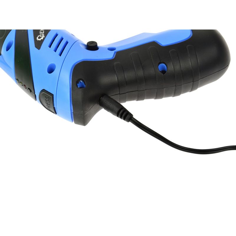 Casa si Gradina - Constructii - Scule electrice si accesorii - Masini de gaurit si insurubat - Surubelnita electrica cu baterii de 3.6 V + accesorii, Geko, G80280 - Infinity.ro