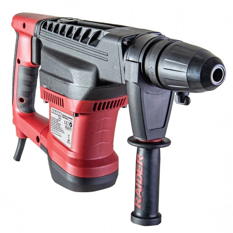 Casa si Gradina - Constructii - Scule electrice si accesorii - Rotopercutoare - Ciocan rotopercutor 1500W 6.2kg 40mm SDS-max 10J viteza variabila RAIDER RDP-HD55 - Infinity.ro