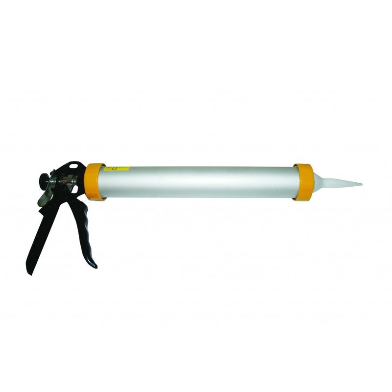 Casa si Gradina - Constructii - Vopsea si tencuieli - Accesorii vopsire si tencuire - Pistol tub aluminiu 375 mm Top Strong pentru mastic siliconic - Infinity.ro