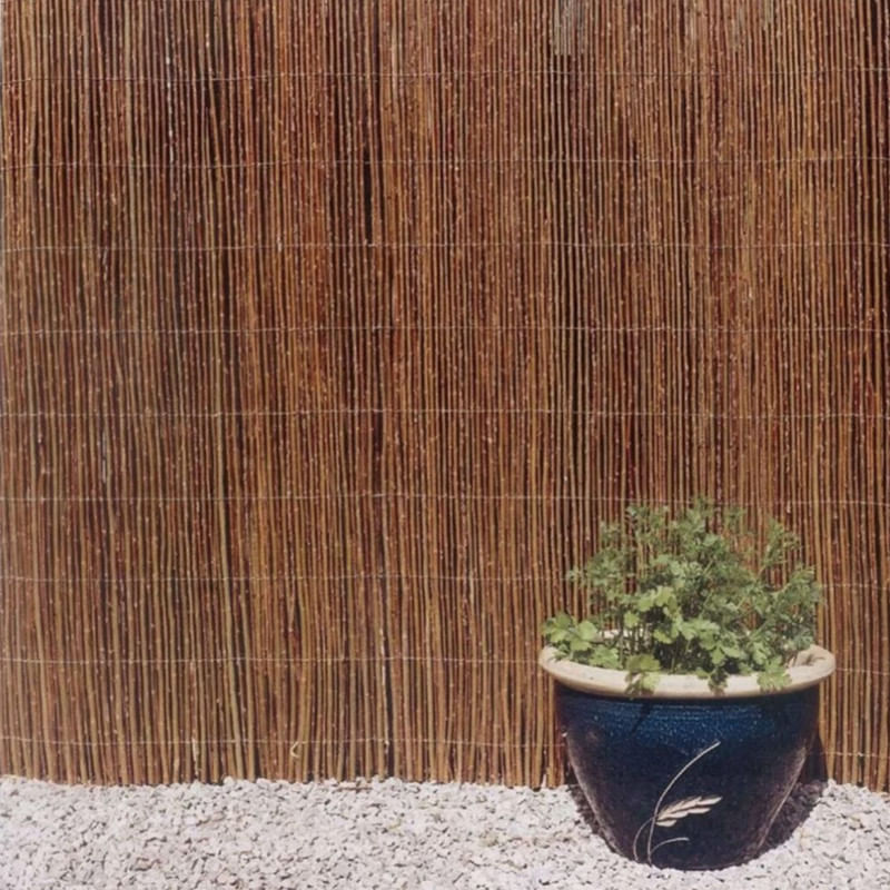 Casa si Gradina - Gradina si terasa - Garduri, panouri si accesorii - Gard Mercaton, Tip Paravan pentru Delimitare Spatii Exterioare, Rachita Naturala, 5x2 m, Maro - Infinity.ro