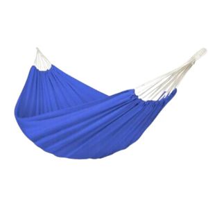 Hamac Mercaton din Bumbac, Maxim 210 Kg, 200 x 150 cm, Albastru