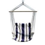 Casa si Gradina - Gradina si terasa - Balansoare si hamace - Hamace si suporturi - Hamac tip scaun, albastru, max 150 kg, 100x50 cm, Craig - Infinity.ro