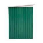 Casa si Gradina - Gradina si terasa - Casute de gradina - Casuta de gradina pentru depozitare unelte, otel, verde, 280x130x172 cm - Infinity.ro
