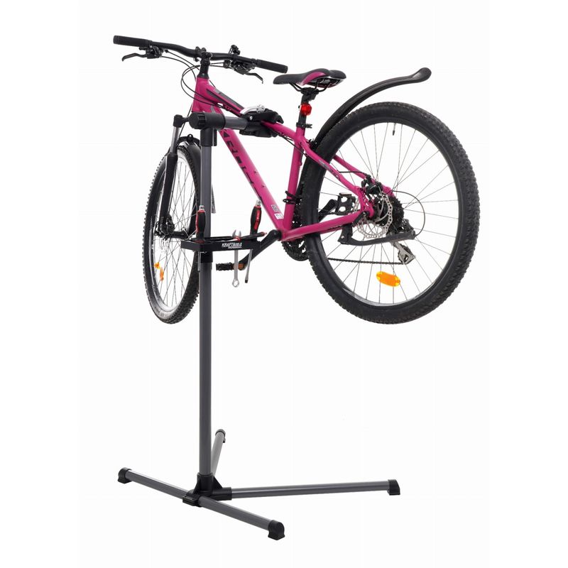 Sport si Outdoor - Ciclism - Accesorii pentru biciclete - Articole vulcanizare biciclete - Suport reglabil pentru service bicicleta 105-143 cm– XR11252 - Infinity.ro