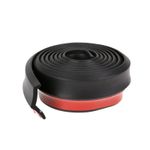 Auto si Moto - Piese auto si accesorii - Caroserie - Ornamente exterior auto - Banda Protectie Spoiler, Bara Tuning Auto Universala din Cauciuc, Neagra, 2.5 M - Infinity.ro