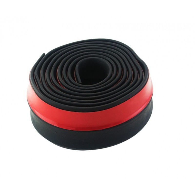 Auto si Moto - Piese auto si accesorii - Caroserie - Ornamente exterior auto - Banda Protectie Spoiler, Bara Tuning Auto Universala din Cauciuc, Neagra, 2.5 M - Infinity.ro