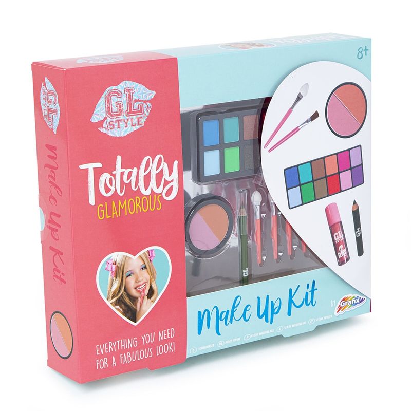Jucarii, Copii si Bebe - Jucarii si jocuri - Jucarii de rol - Frumusete, bijuterii si accesorii fetite - Set machiaj pentru fetite, 8 piese, Grafix R03-0088 - Infinity.ro