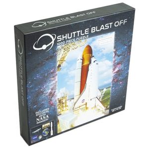 Puzzle NASA de 1000 piese, Shuttle Blast Off, 48 x 73 cm, RMS 82-0014-SHUTTLE
