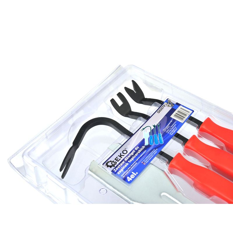 Casa si Gradina - Constructii - Scule electrice si accesorii - Accesorii polizare si slefuire - Set 4 piese pentru scos agrafe de tapitarie, Geko G02579 - Infinity.ro