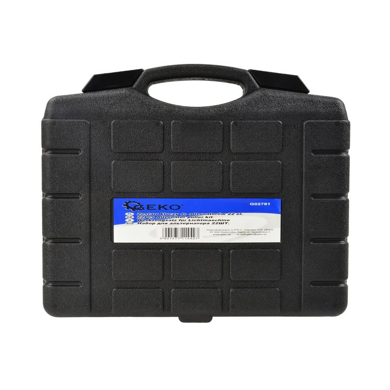 Casa si Gradina - Constructii - Scule electrice si accesorii - Accesorii polizare si slefuire - Set chei pentru asamblare/demontare alternator, 24 piese, Geko G02781 - Infinity.ro