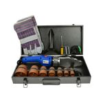 Casa si Gradina - Constructii - Scule electrice si accesorii - Pistoale de lipit - Set masina de sudat tevi termoplastice Premium GEKO G81033 - Infinity.ro