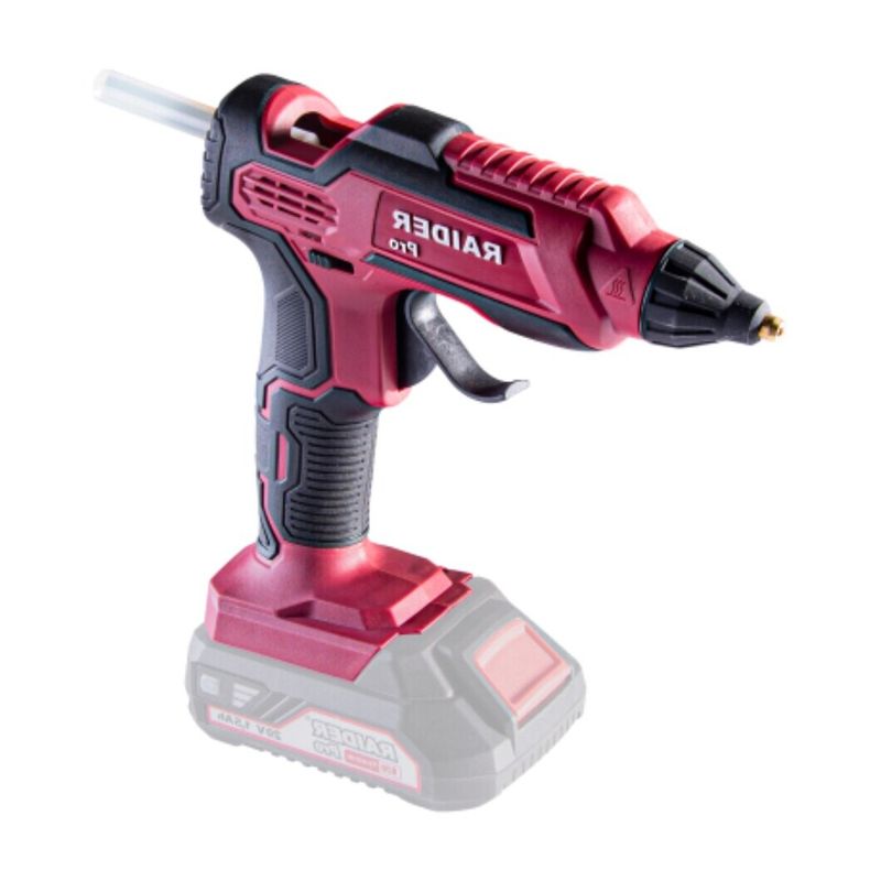 Casa si Gradina - Constructii - Scule electrice si accesorii - Pistoale de lipit - Pistol de lipit, bara silicon 11 mm Raider RDP-SGLG20 Li-Ion 20 V R20 System - Infinity.ro