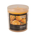 Casa si Gradina - Decoratiuni - Aromaterapie si lumanari - Lumanari si candele - Lumanare parfumata in sticla Portocala, Culoare portocaliu - Infinity.ro