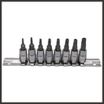 Casa si Gradina - Constructii - Scule electrice si accesorii - Seturi si accesorii pentru gaurit si insurubat - Set 8 capete chei tubulare Top Master 8-40 mm patrat 1/4 inch - Infinity.ro