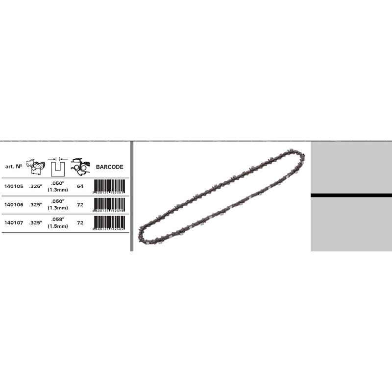 Casa si Gradina - Constructii - Scule electrice si accesorii - Accesorii fierastraie electrice - Lant drujba, Raider, .325".050" (1.3mm), 64 pinteni - Infinity.ro