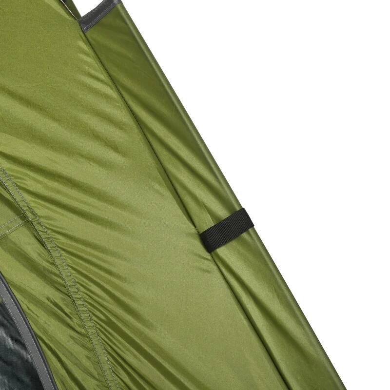 Sport si Outdoor - Camping - Corturi camping - Cort camping, 4 persoane, impermeabil, cu geanta, deschidere automata, verde si maro, 210x210x135 cm - Infinity.ro