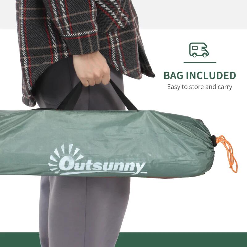 Sport si Outdoor - Camping - Corturi camping - Cort camping, 2 persoane, cu geanta, verde, 206x185x120 cm - Infinity.ro