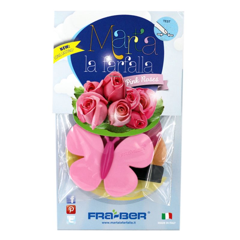 Auto si Moto - Intretinere auto - Odorizante auto - Odorizant Auto Fluturas - PINK ROSES - Infinity.ro