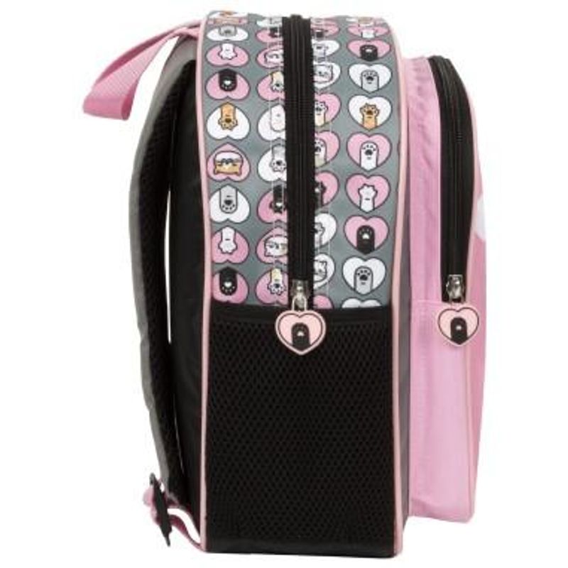 Carti si Birotica - Rechizite - Rucsacuri si genti scolare - Ghiozdan ergonomic de fetite pentru gradinita, Derform, 2 compartimente, model Pisicute PL11CF39 - Infinity.ro