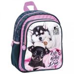 Carti si Birotica - Rechizite - Rucsacuri si genti scolare - Ghiozdan ergonomic de fetite pentru gradinita, Derform, 2 compartimente, model Catelusi PL11CF38 - Infinity.ro