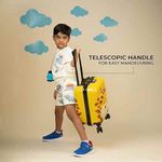 Carti si Birotica - Rechizite - Rucsacuri si genti scolare - Troler Mercaton pentru Copii, Model Girafa 3d, Policarbonat, Roti Pivotante, Incuietoare cu Cifru, Captusit, 35 X 25 X 4 - Infinity.ro