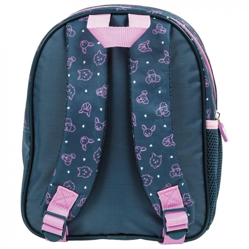 Carti si Birotica - Rechizite - Rucsacuri si genti scolare - Ghiozdan ergonomic de fetite pentru gradinita, Derform, 2 compartimente, model Catelusi PL11CF38 - Infinity.ro