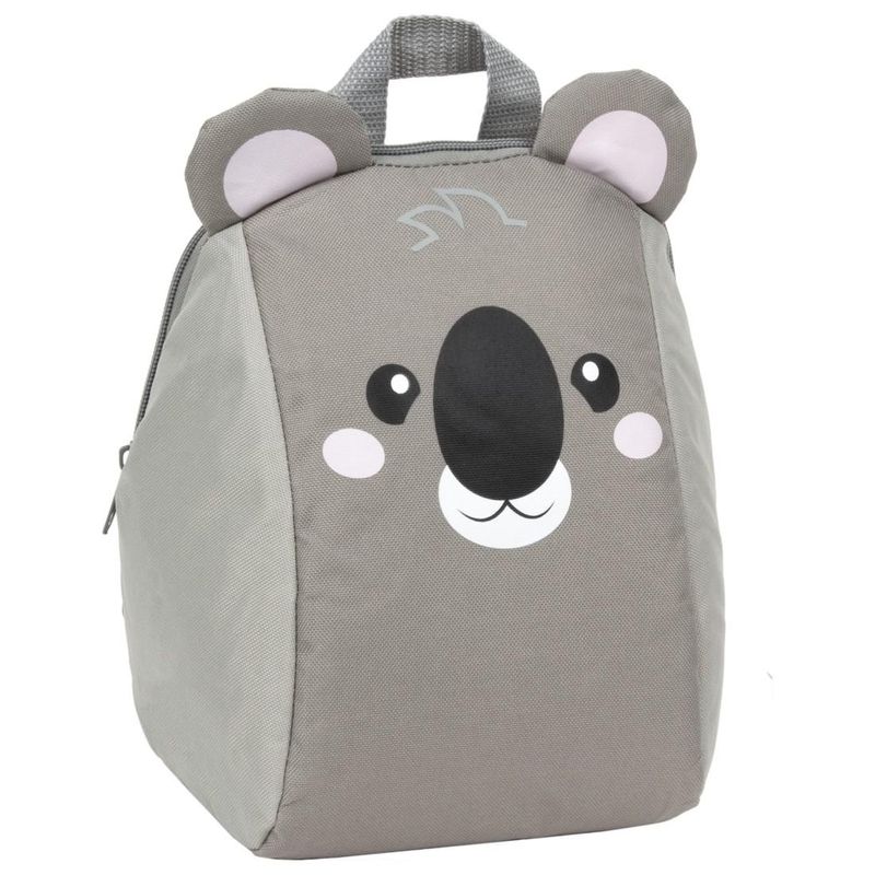 Carti si Birotica - Rechizite - Rucsacuri si genti scolare - Rucsac gri, de gradinita, pentru copii, Derform, in forma de ursulet koala PL10KOA - Infinity.ro