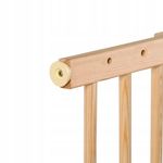Casa si Gradina - Mobilier - Mobilier copii - Sisteme de siguranta - Poarta, grilaj, de siguranta, protectie copii, Isotrade, lemn, 66x117x68 cm - Infinity.ro