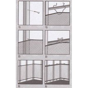 Plasa protectie balcon/terasa Reer 71743