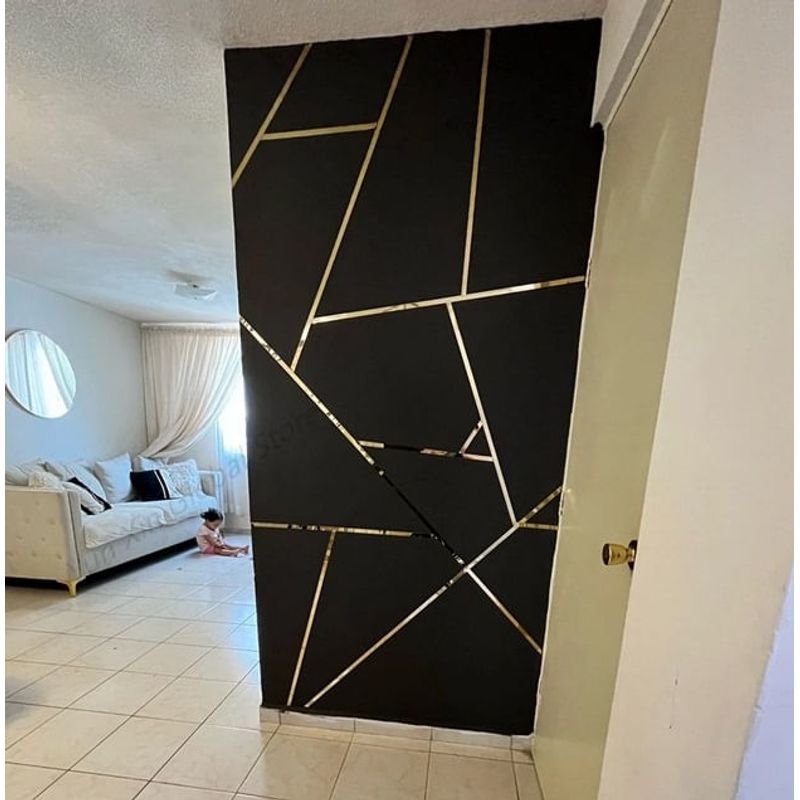 Casa si Gradina - Mobilier - Feronerie si accesorii mobila - Platbanda inox auriu lucios 270 x 1,5 x 0,06 cm - Infinity.ro
