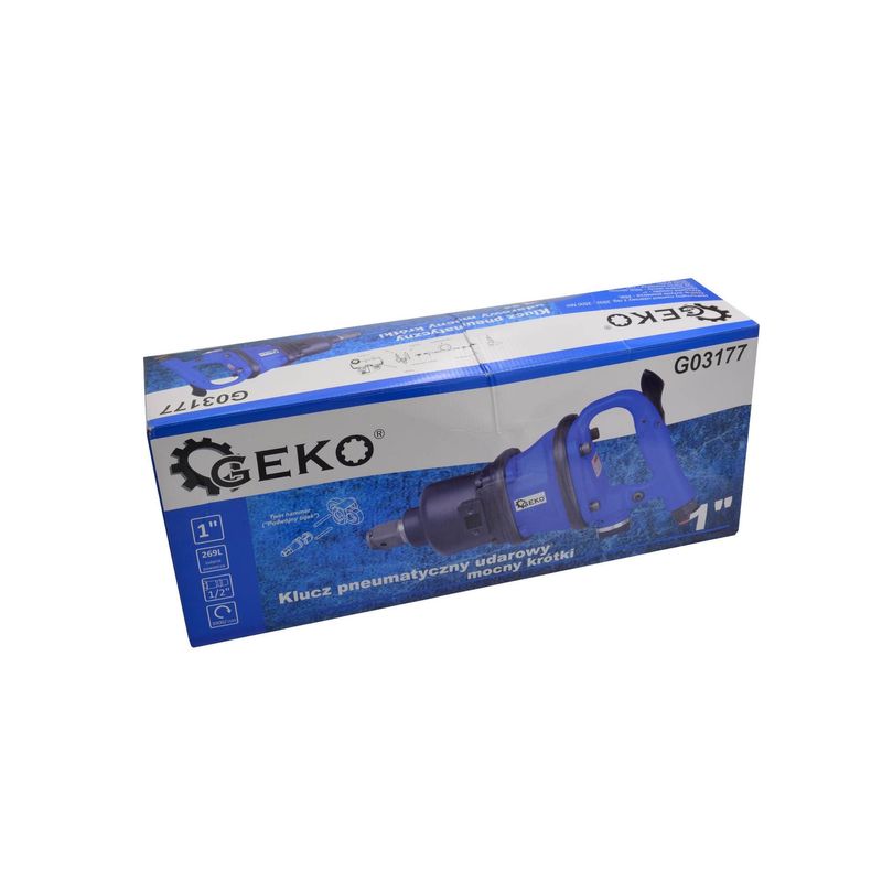 Casa si Gradina - Constructii - Scule profesionale - Scule pneumatice - Cheie pneumatica de impact 1", GEKO G03177 - Infinity.ro