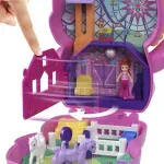 Jucarii, Copii si Bebe - Jucarii si jocuri - Jucarii & jocuri educative - Jucarii interactive - Polly Pocket Set Gentuta Animalut Ponei La Rodeo Cu Accesorii - Infinity.ro